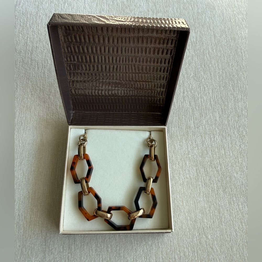 Tortoiseshell necklace /choker